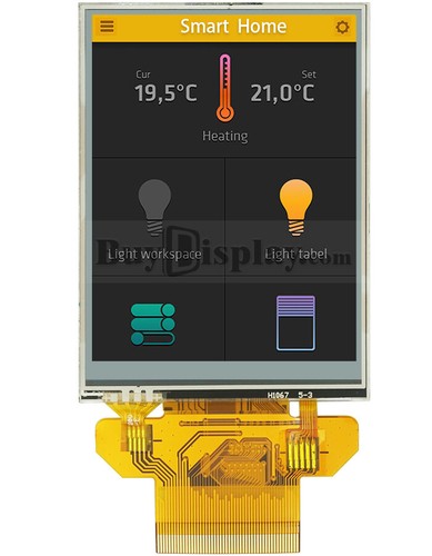 Serial SPI 2.8 inch 240x320 IPS TFT LCD 