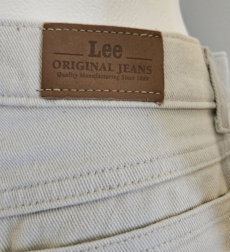 Lee Original Jeans Womens Shorts Size 6 L Beige - Picture 4 of 10