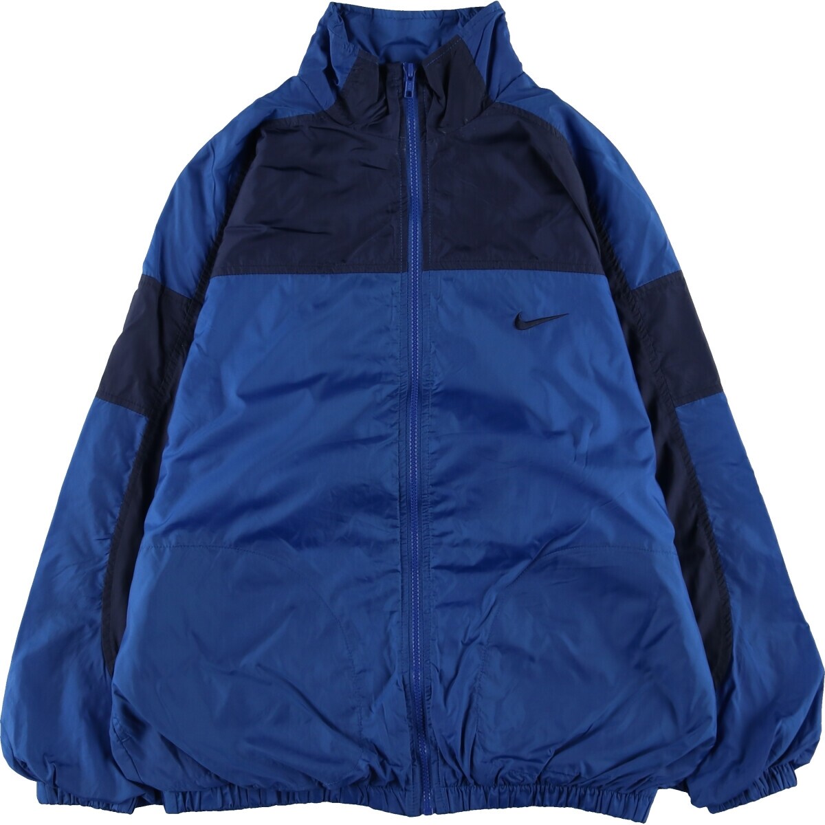 90's NIKE poly × nylon jacket 90'S Nike NIKE Nylon Jacket Men's Size L Vintage Nylon navy
