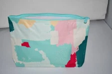 Thirty One Zipper Pouch in Painted Streaks NWT