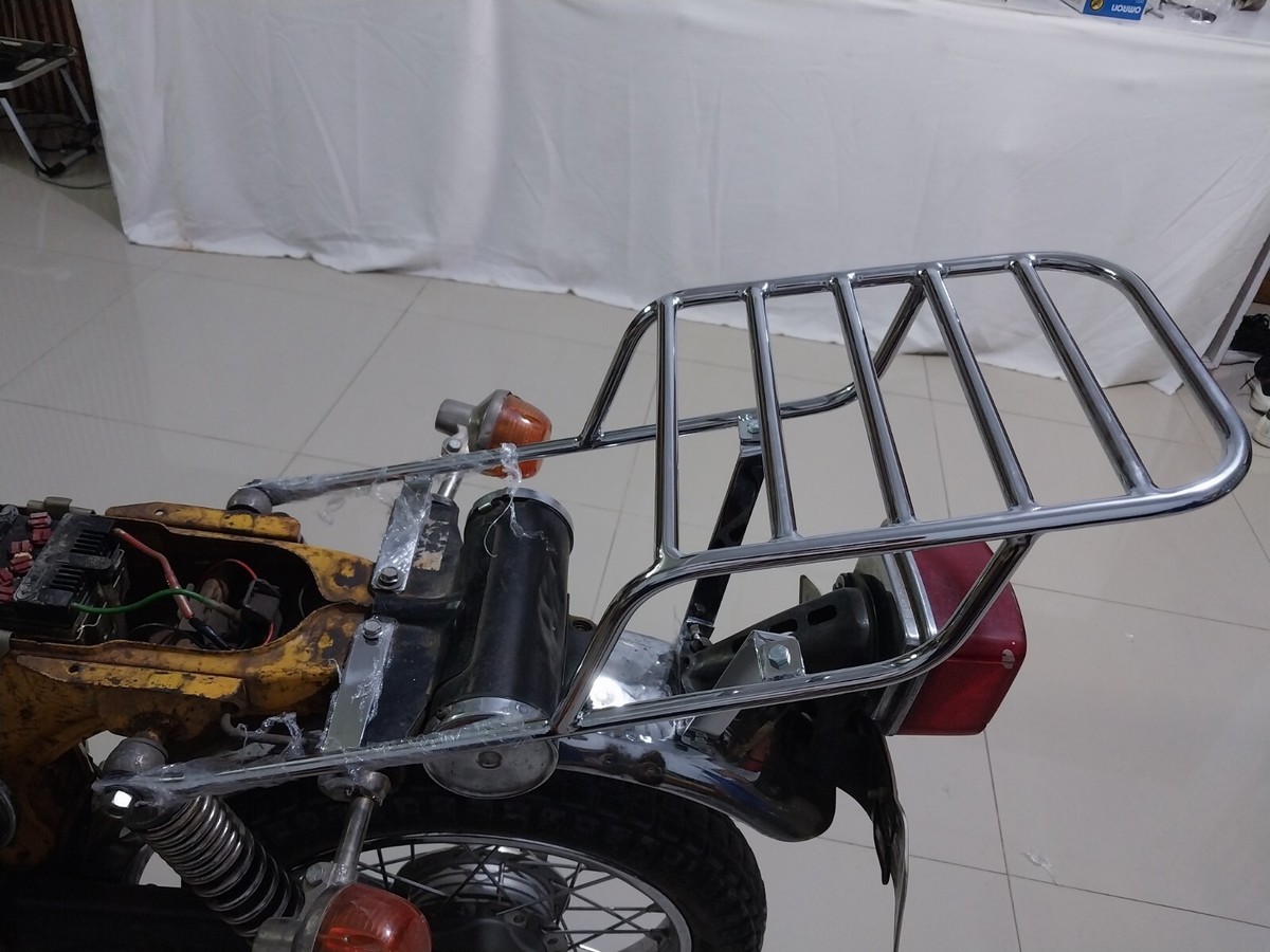 Honda ST90 Migthy DAX Rear Luggage Rack Chrome May Fit For CT70