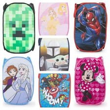 Kids Bedroom 80L Pop-Up Laundry Basket Hamper Storage Bin 7 Designs