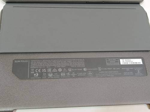 Logitech Slim Folio 820-009244 keyboard QWERTY UK Ausstellungsstück _0,4_6 - Bild 7 von 7