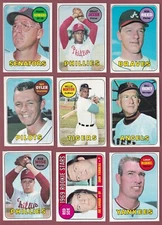 1969 Topps Baseball (110-218) * You Pick * Conditions Listed