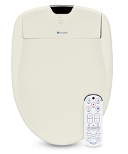 Brondell - ROUND 1400 Luxury Electric Bidet Remote Toilet Seat Biscuit New