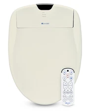 Brondell - ROUND 1400 Luxury Electric Bidet Remote Toilet Seat Biscuit New