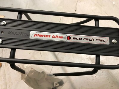 Planet Bike Eco Rear Rack: Includes Hardware, Black
