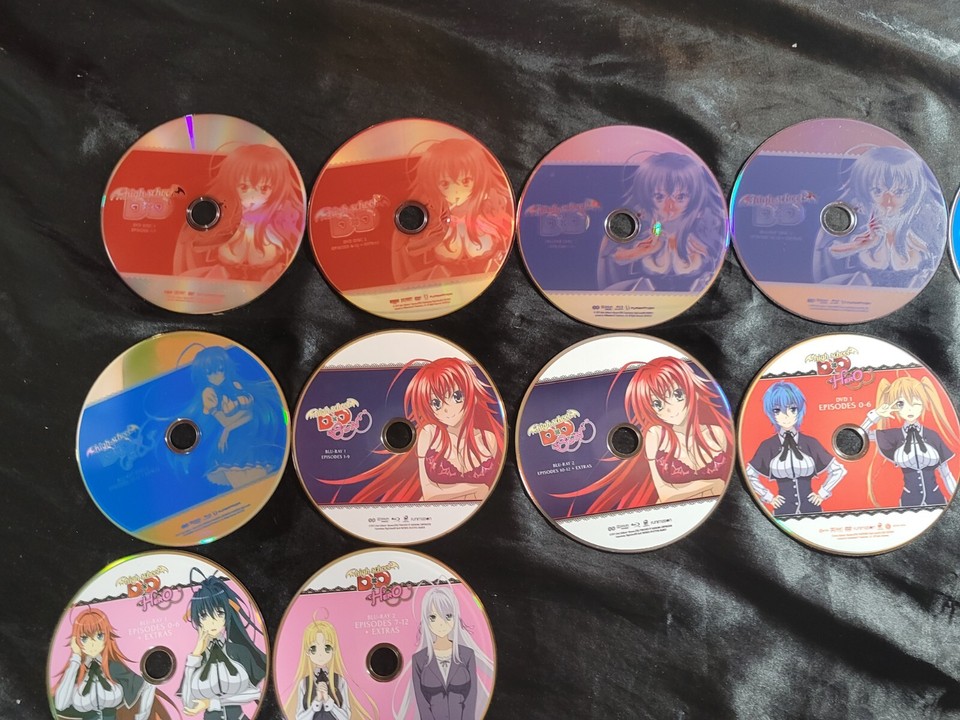 high school dxd blu ray Complete Series | eBay