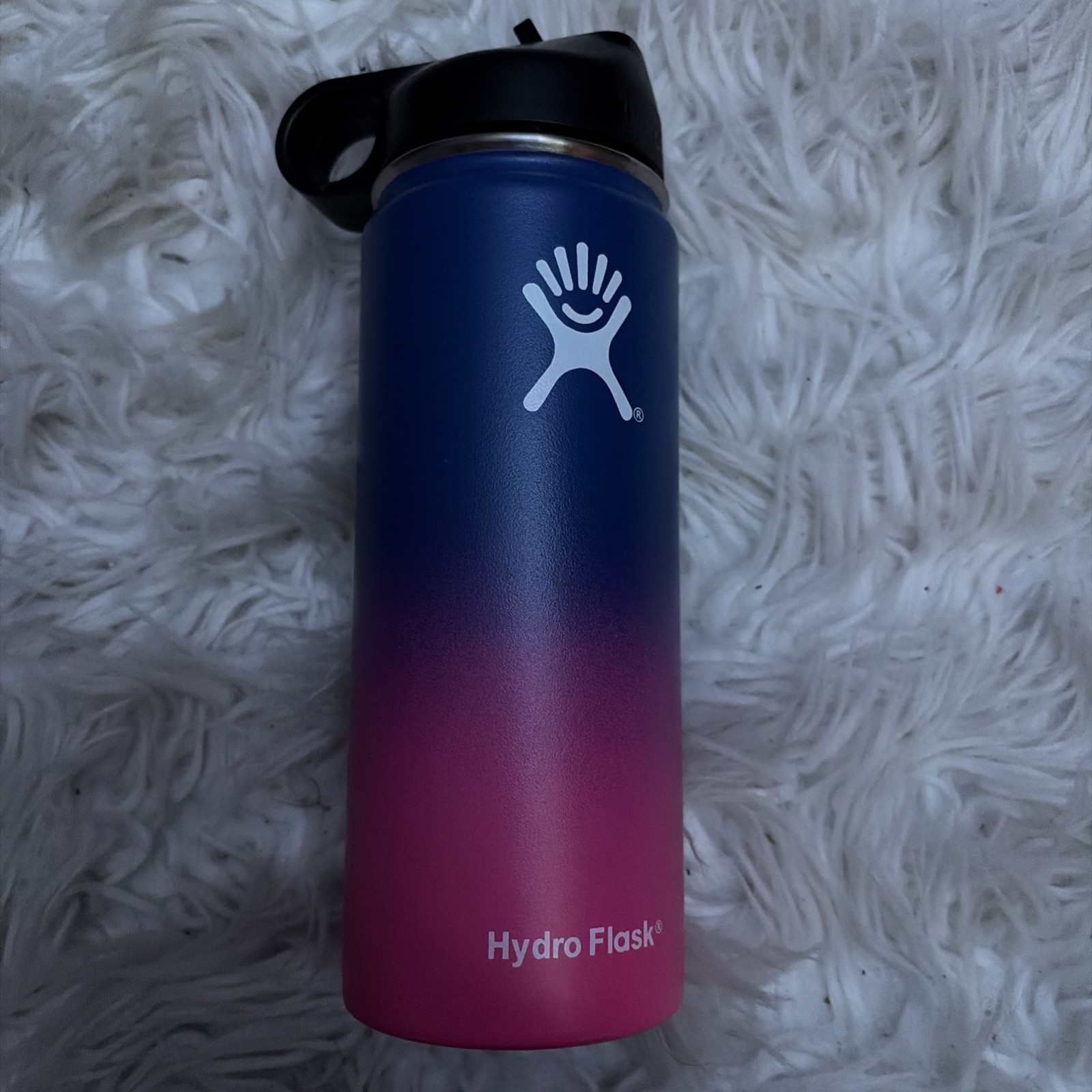 Stainless Steel W/straw Lid 2.0 Ombre Blue Pink
