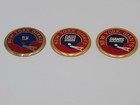 (3) International Crest NEW YORK GIANTS NFL Football Metal Medallions - 3 IN. — photo 1
