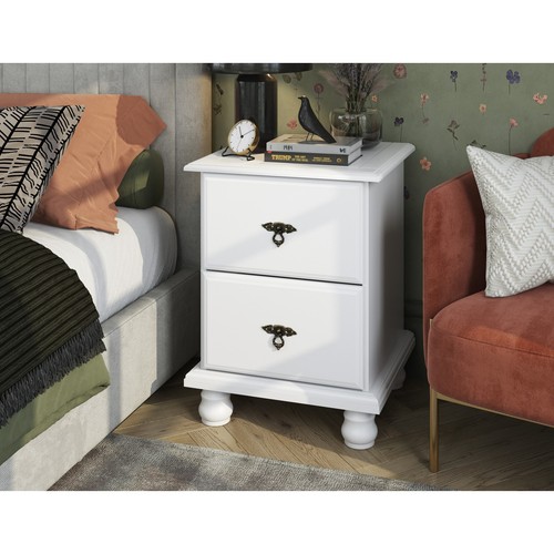 Palace Imports 100% Solid Wood Traditional Kyle 2-Drawer