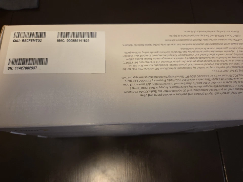 Sprint AIRAVE  Airvana Access Point RECFEMT02 Cell Phone Signal Booster - Image 2 of 3