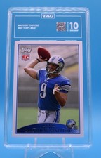 Super Bowl Champion! Top Matthew Stafford Rookie Cards to Collect 16