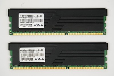 GeIL Value Plus 8GB RAM Kit (2x4GB) DDR3 1600 MHz PC3-12800 Computer Memory