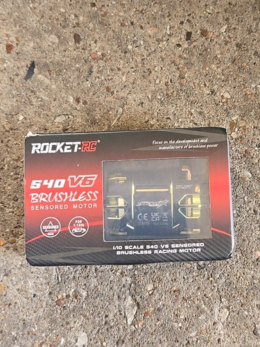 Motore da competizione 540 7.5T Rocket brushless con sensori
