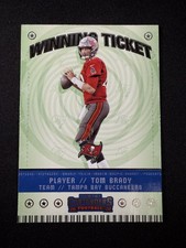 2020 Contenders Tom Brady #WT3 Winning Ticket