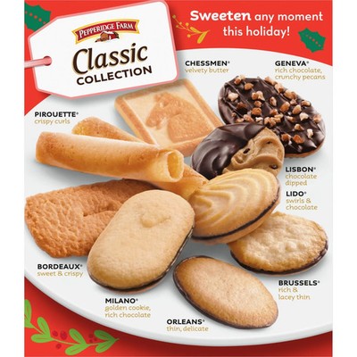 ⭐ Pepperidge Farm Holiday Classic Cookie Collection 13.25 oz – 9
