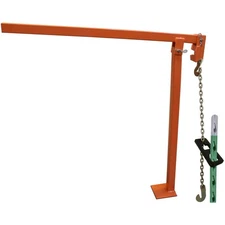 Heavy-Duty T Post Puller with 47" Lifting Chain for Easy Fence Post Removal