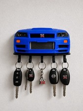 3d Printed Nissan Skyline Gt-r R34 Wall Mount Key Holder Organizer 3d Printed Nissan Skyline Gt-r R34 Wall Mount Key Holder Organizer
