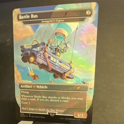Wizards of the Coast MTG Battle Bus Secret Lair Drop #446 Foil Rare Eng