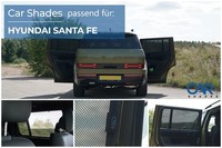 Sonnenschutz FüR Hyundai Santafe 5-TüRer Ab Bj. 2023 Blenden Hintere TüRen