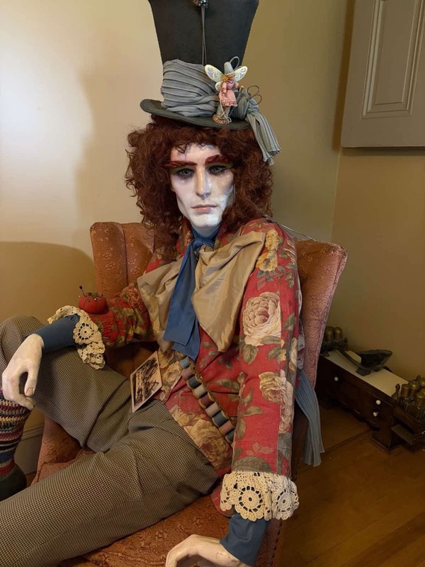 One-of-a-Kind Life-Size Mad Hatter - Handcrafted - Alice in Wonderland