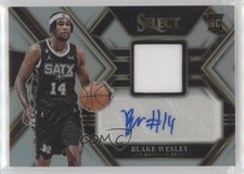 2022-23 Panini Select Rookie Jersey Auto 7/199 Blake Wesley #RJA-BLW Auto 0l1u