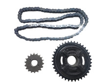Complete Chain Sprocket kit Fit For Royal Enfield Bullet Classic 500 EFI 597462