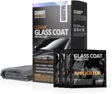 CERAKOTE® Ceramic Glass Coat Protectant - Hydrophobic Automotive Rain Repellant,