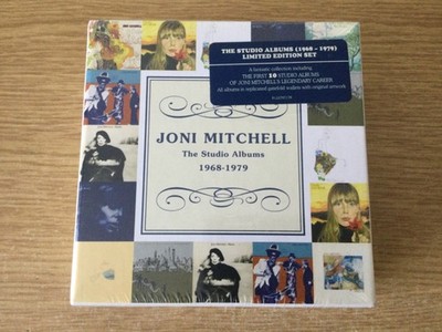 10 x Cd set - Joni Mitchell   The Studio Albums 1968-1979  : sealed