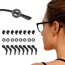 Soft Silicone Anti-Slip Glasses Ear Grips Universal Behind Ear Eyewear Retainers