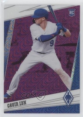 2020 Panini Chronicles Phoenix Purple Mojo 59/75 Gavin Lux #3 Rookie RC g2u