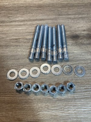 7 Pack redhead 1/2'' x 4-1/4'' wedge anchor 52011
