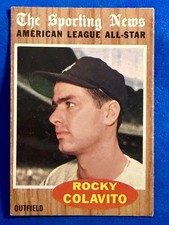 1962 Topps - Rocky Colavito #472***Free Shipping***