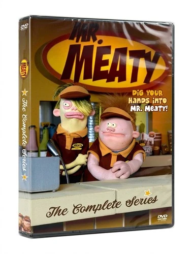 Mr. Meaty (2005-2009) Complete Series + Extras - 3 DVD RARE!