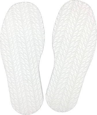 Shoe Replacement Rubber Out Sole,4Mm Thickness, One Pair (White)