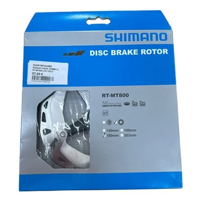SHIMANO RT-MT800 180mm CL ICE-TECH DISQUE - Photo 1/4