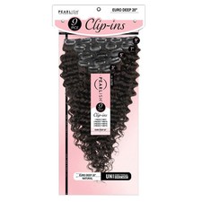 Sensationnel Pearlish 15A Virgin Remy Hair 9 Pcs Clip-Ins Weave - EURO DEEP 20"
