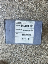 MARTIN ML190-7/8 Jaw Coupling Brand New