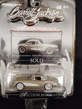 2007 GREENLIGHT BARRETT-JACKSON AUCTION BLOCK 1961 CORVETTE 283/245  CONV SEALED