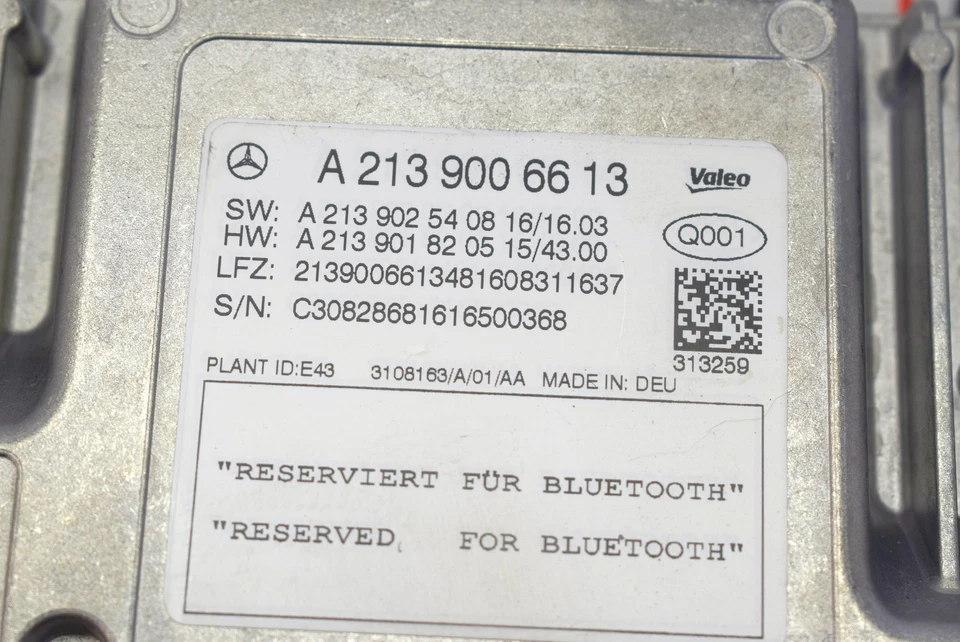 Mercedes E250 S213 Pdc Centralina Sensori Parktronic Modulo A2139006613 - Immagine 4 di 4