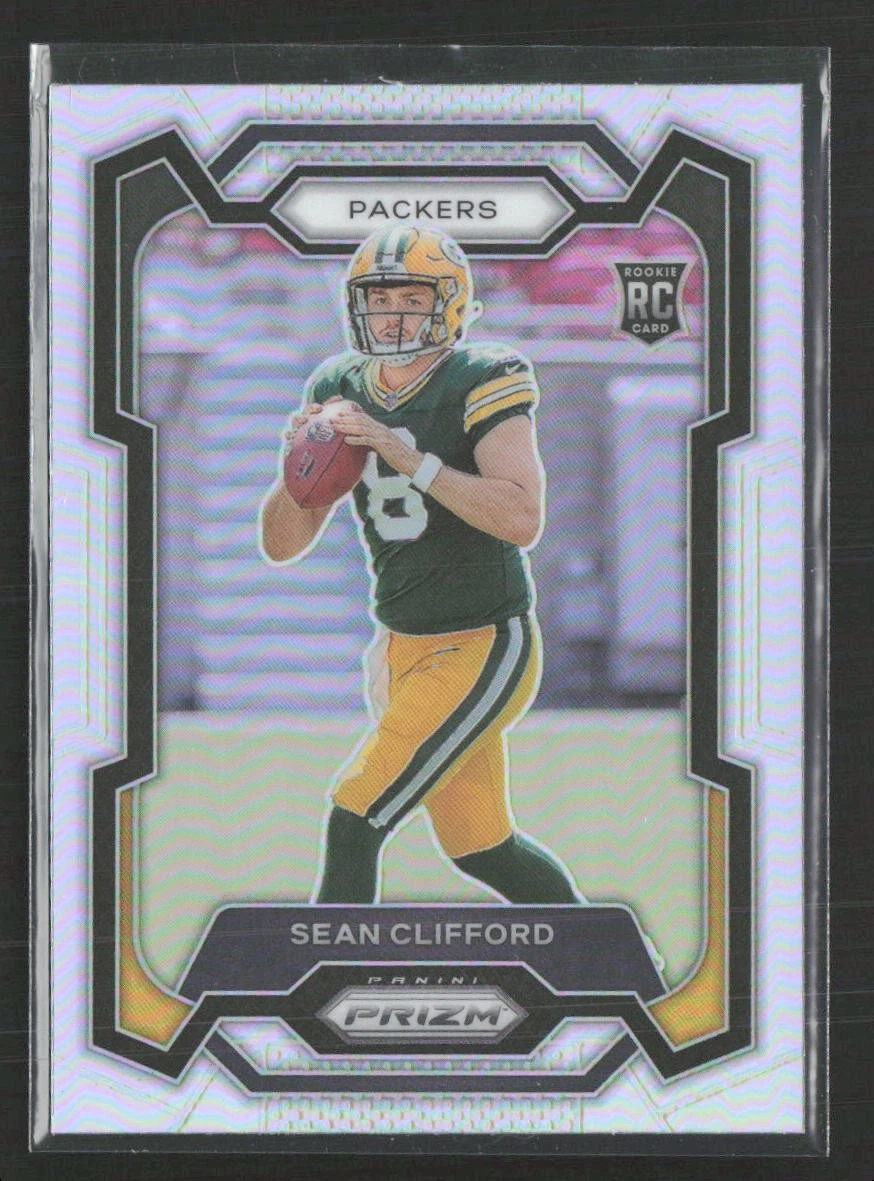 2023 Panini Prizm #338 Sean Clifford Silver Green Bay Packers