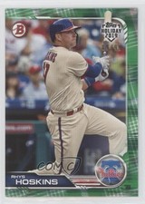 2019 Topps Holiday Bowman Green 89/99 Rhys Hoskins #TH-RH w7v