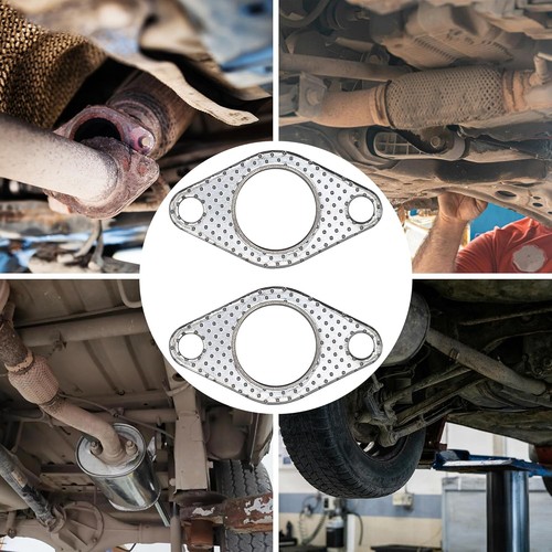 1.5 Inch 37mm Exhaust Gasket 2 Bolt for Muffler Flange Manifold High - Picture 5 of 5