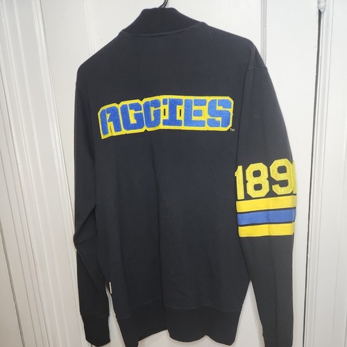 North Carolina A&T Aggies Men L Cardigan Sweater HBCU Cardigan Sweater 1891 - Picture 5 of 10
