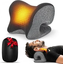 Graphene Magnetic Neck Stretcher for Deeper Pain Relief, Instant Heating Pad Cer