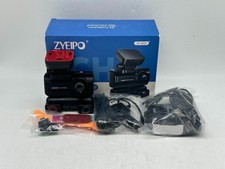 ZYEIPO Dash Cam 4 Channel 360  Front Rear Inside DashCam