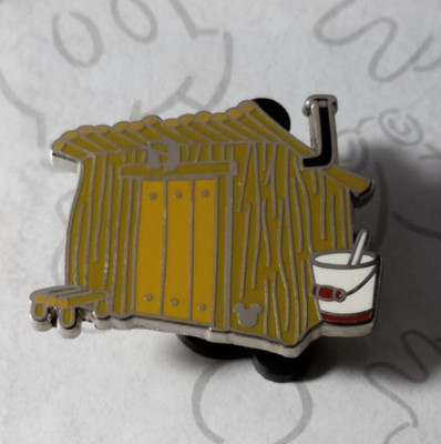 Stick House Three Little Pigs 2019 Hidden Mickey DLR Disney Pin 138873