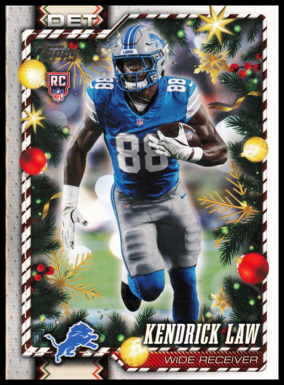 2026 Topps Holiday #192 Kendrick Law