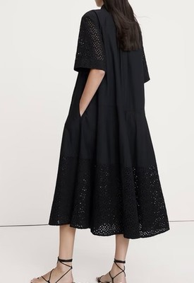 Banana Republic Eyelet Trapeze Maxi Shirt Dress 100% Cotton Size S-Oversized New | eBay Banana Republic Eyelet Trapeze Maxi Shirt Dress 100% Cotton Size S-Oversized New | eBay